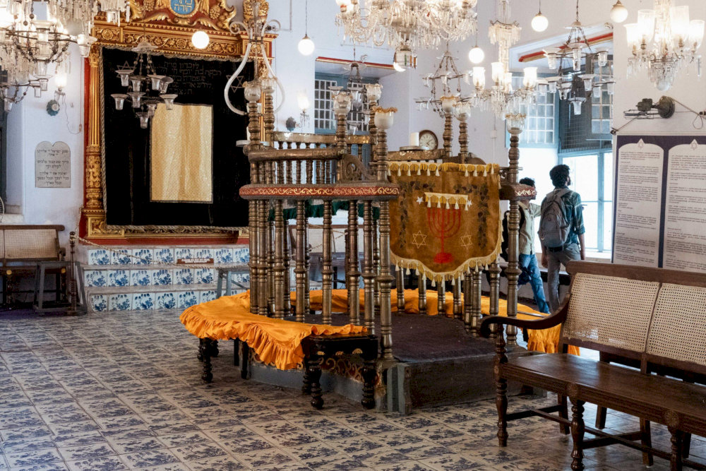Take time to learn about the Jewish community’s history in Kochi, and visit the small museum inside that houses antique items and manuscripts